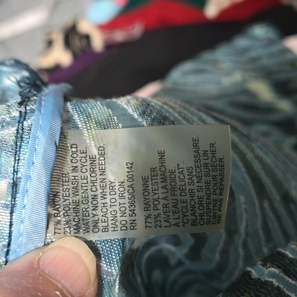 Allison Daley 3/4 Sleeve Button-down Blouse - Picture 8 of 8